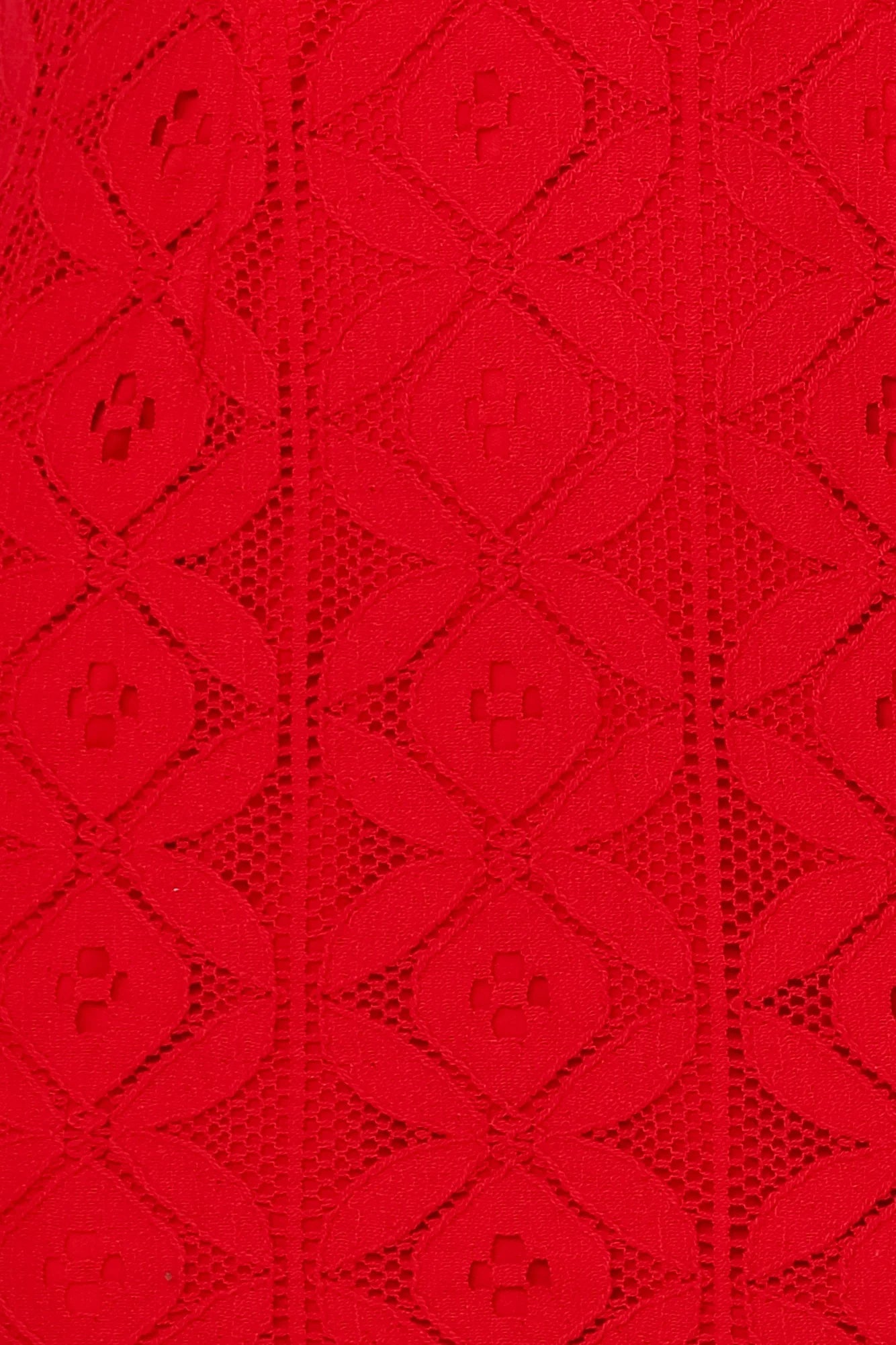 Back In The Habit Midi Dress Red